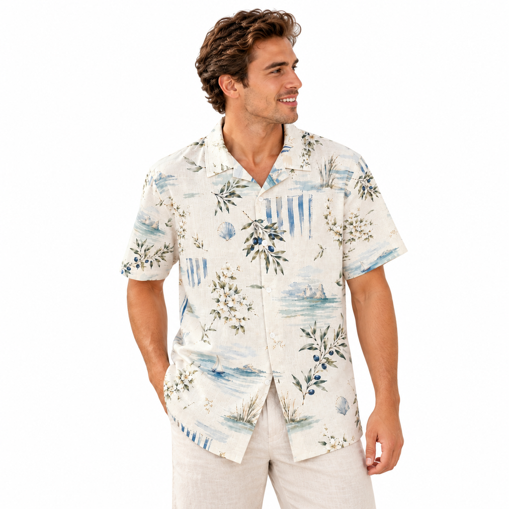Capri Linen Club Men’s Shirt