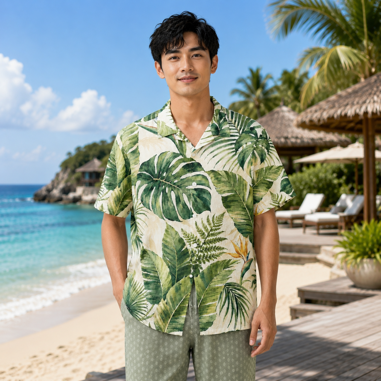 Emerald Canopy Men’s Shirt