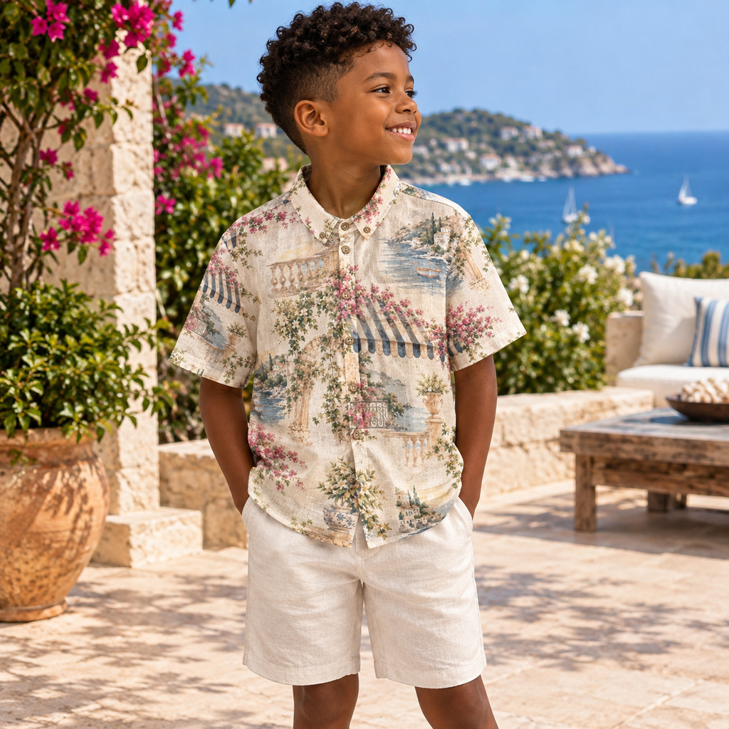Portofino Terrace Boys’ Shirt