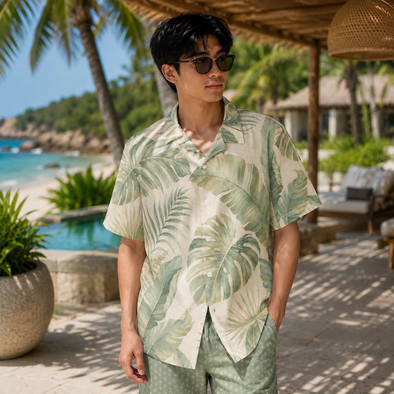 Sage Island House Men’s Shirt
