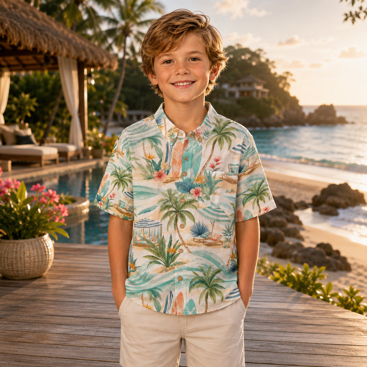 The Beach Club Boy's Shirt