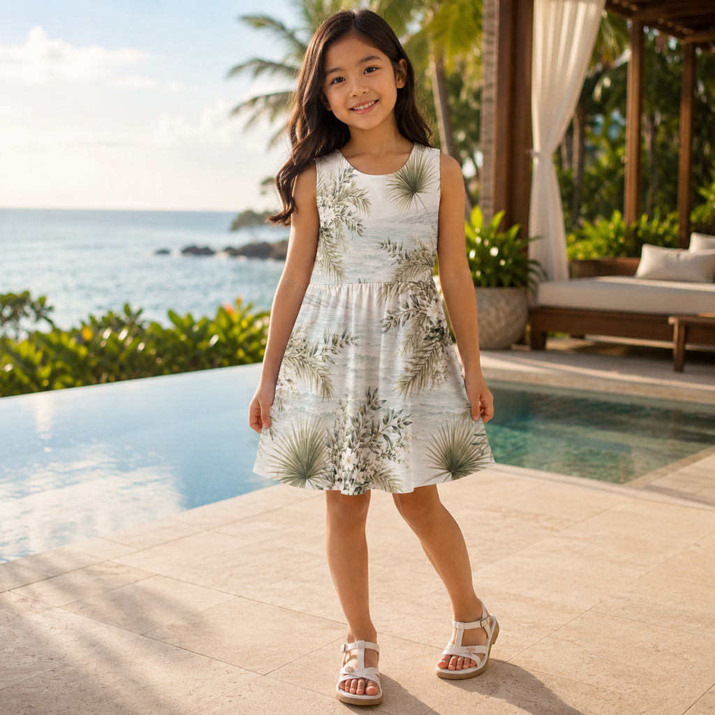 The Jardin Harbor Girls’ Dress