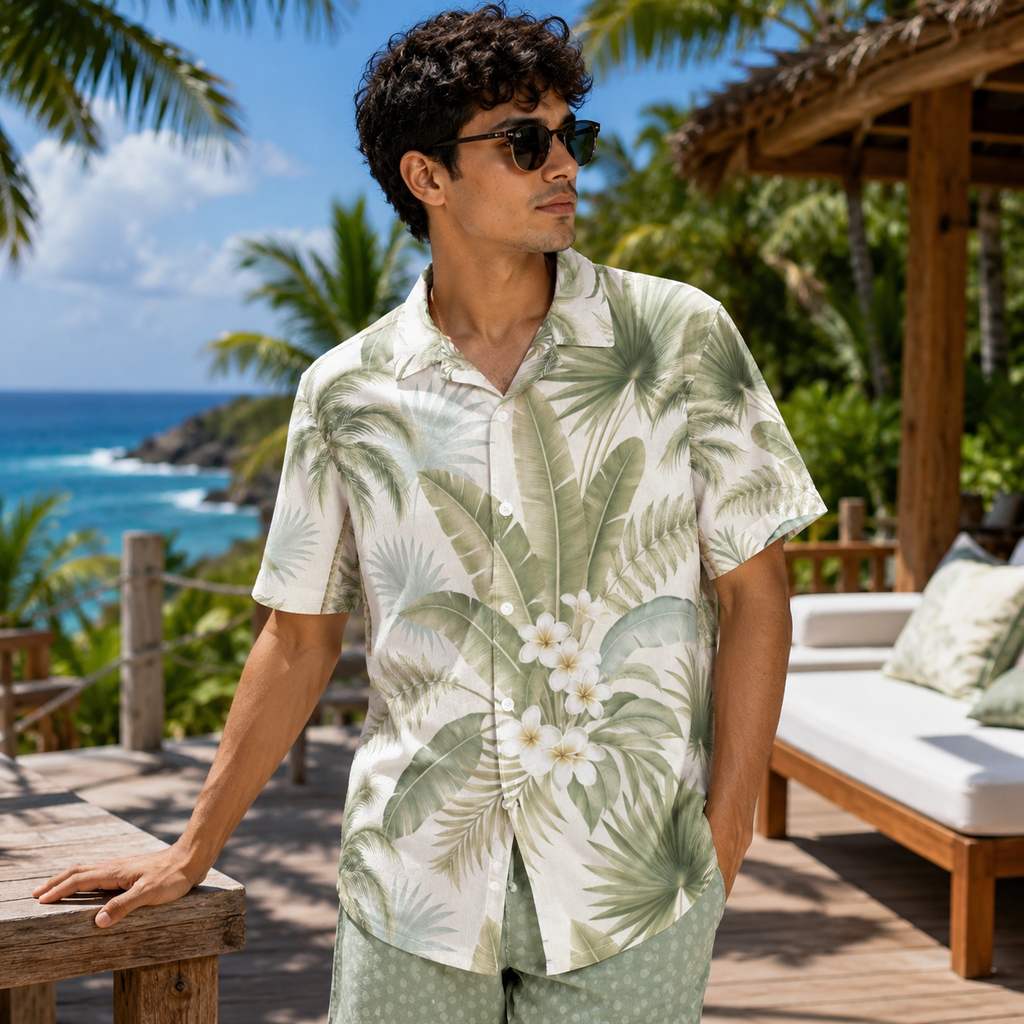 Palm Veranda Men’s Shirt