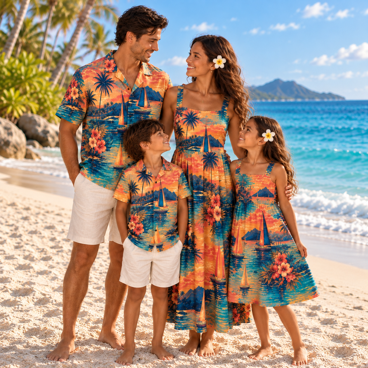 BUILD YOUR THE SUNSET REGATTA FAMILY LOOK