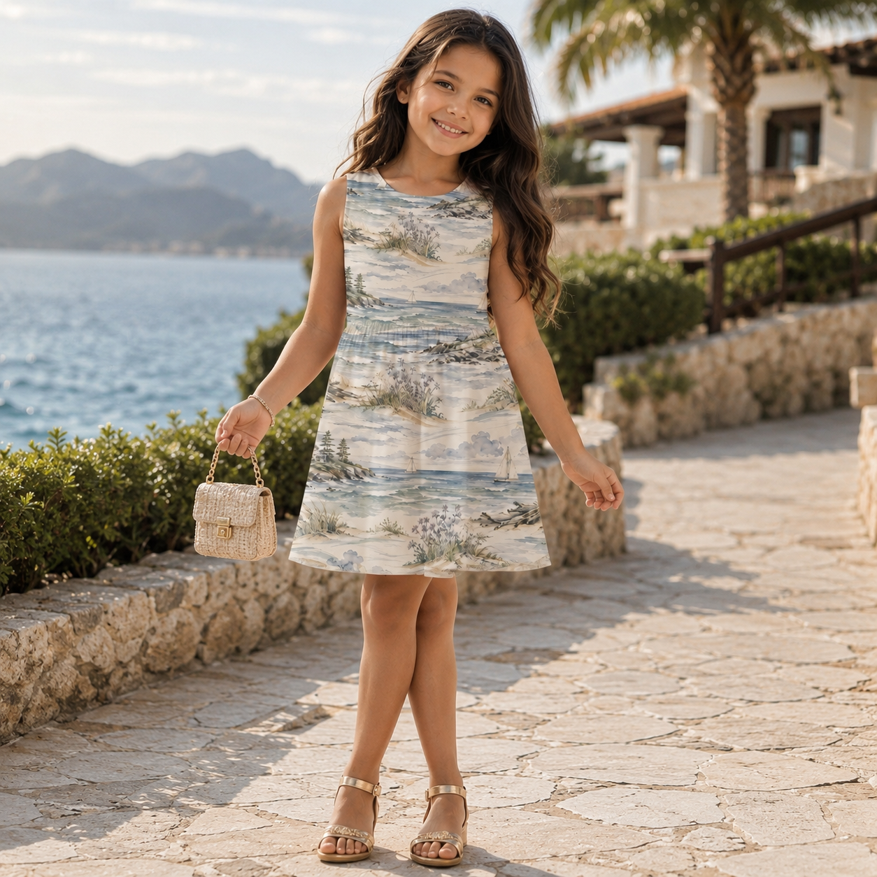Cape Horizon Girls’ Dress