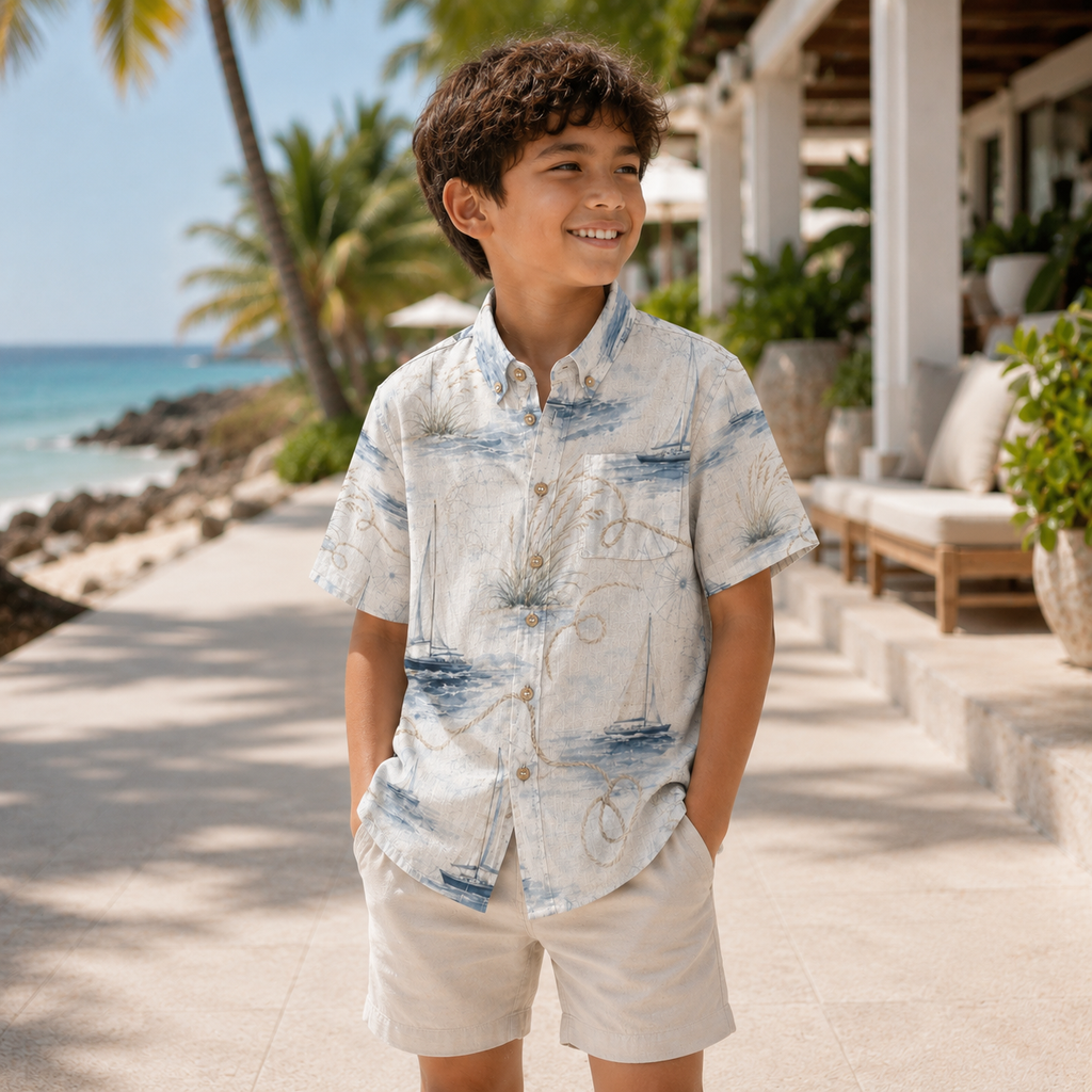 Salt and Sail Boy's Shirt