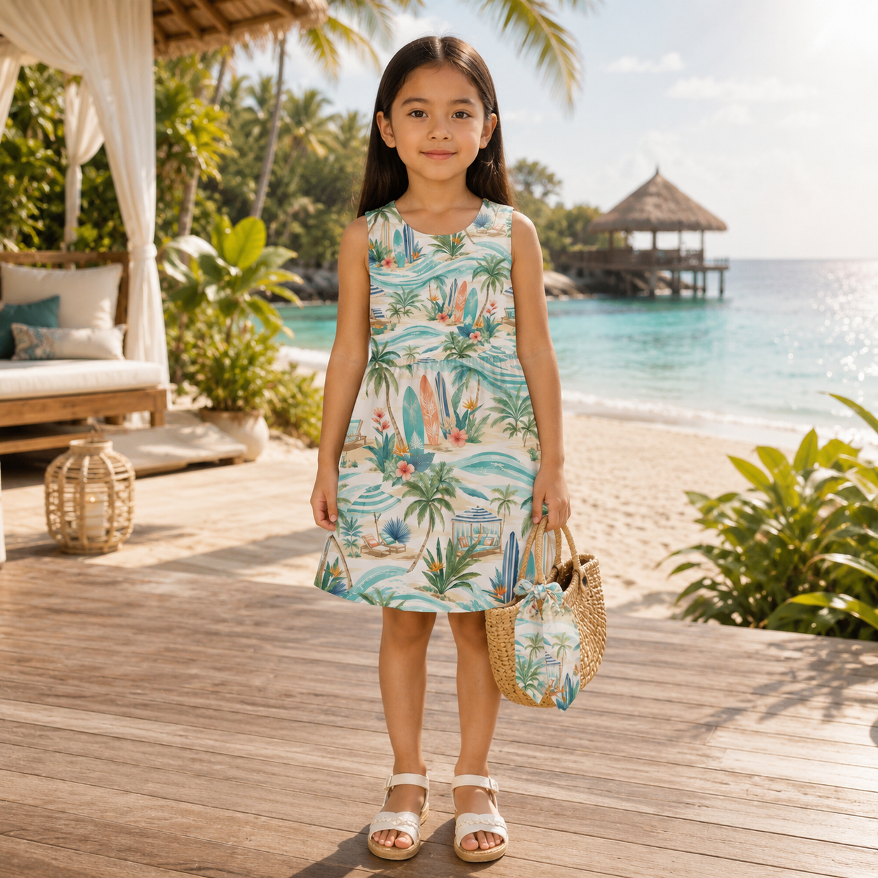 The Beach Club Girl's Dress