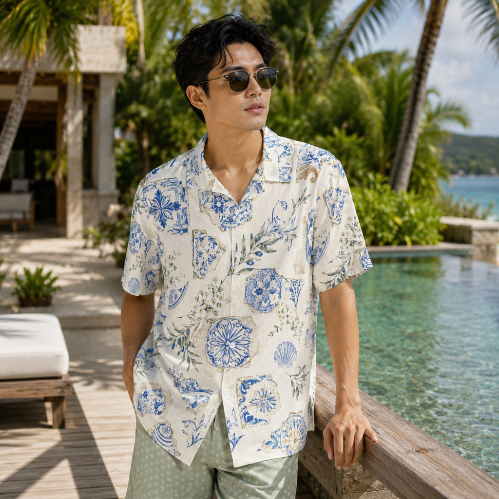 Riviera Mosaic Men’s Shirt
