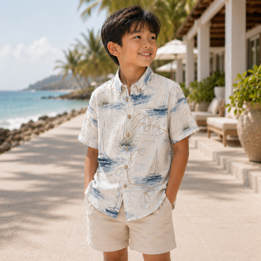 Salt and Sail Boy's Shirt