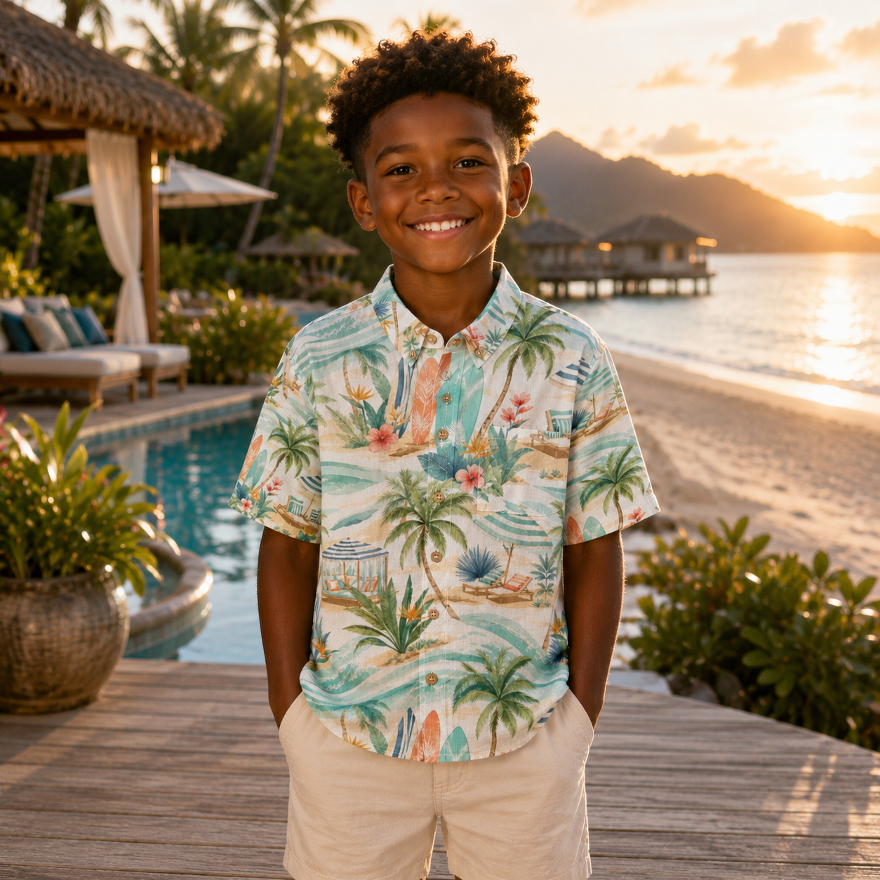 The Beach Club Boy's Shirt