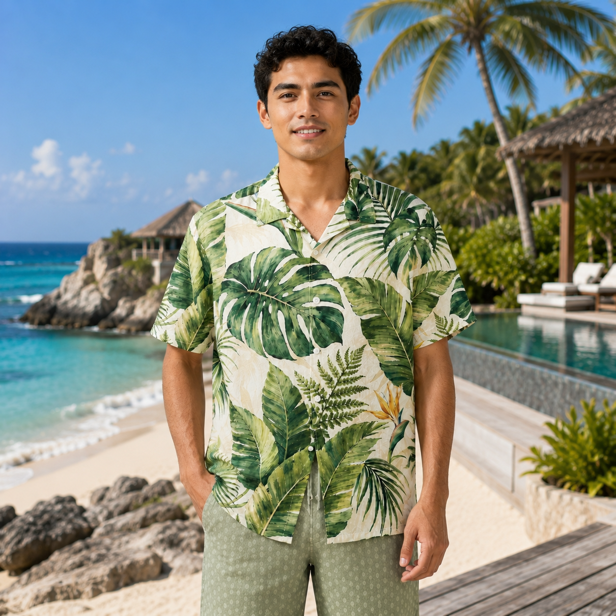 Emerald Canopy Men’s Shirt
