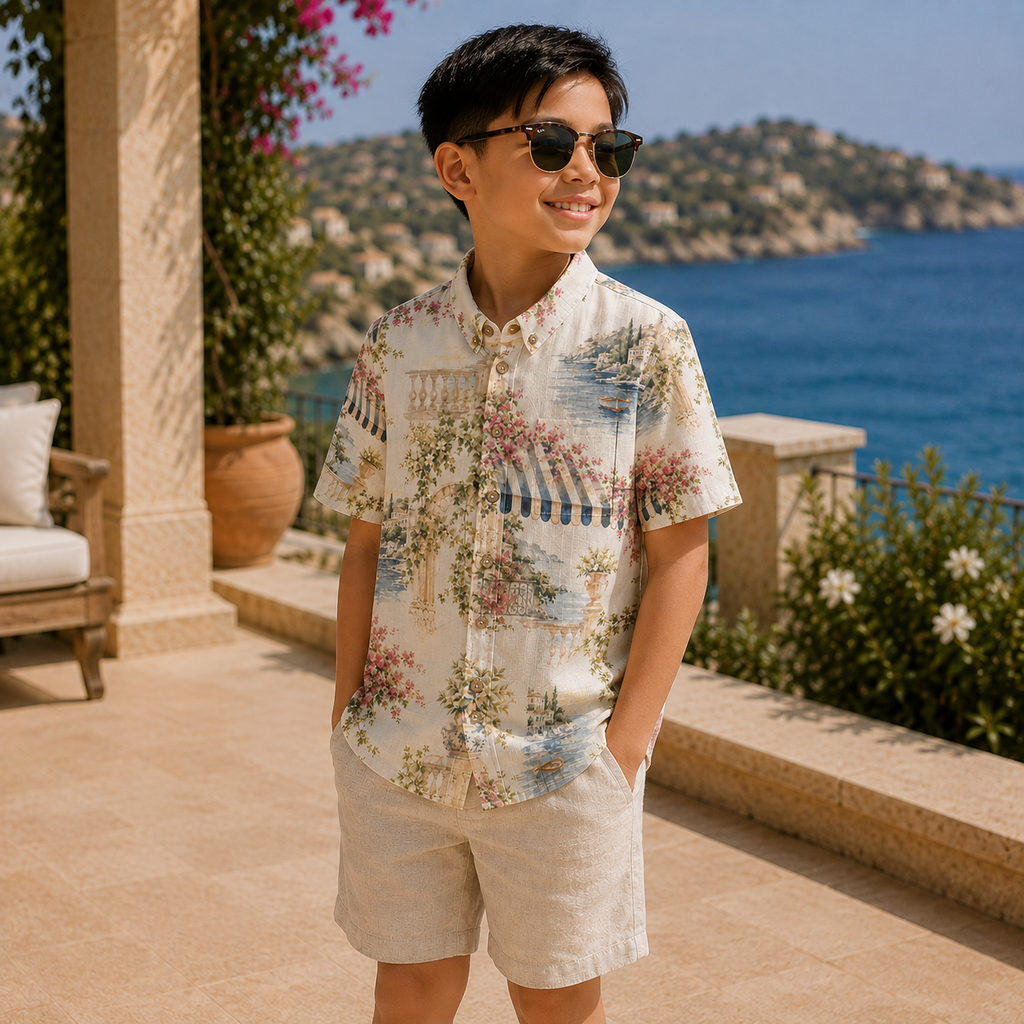 Portofino Terrace Boys’ Shirt