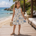 Riviera Mosaic Girls’ Dress
