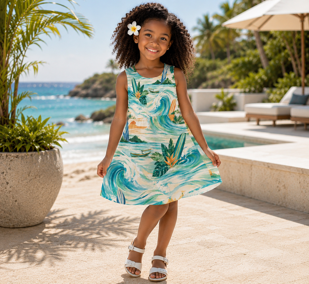 Tide Rider Girls’ Dress