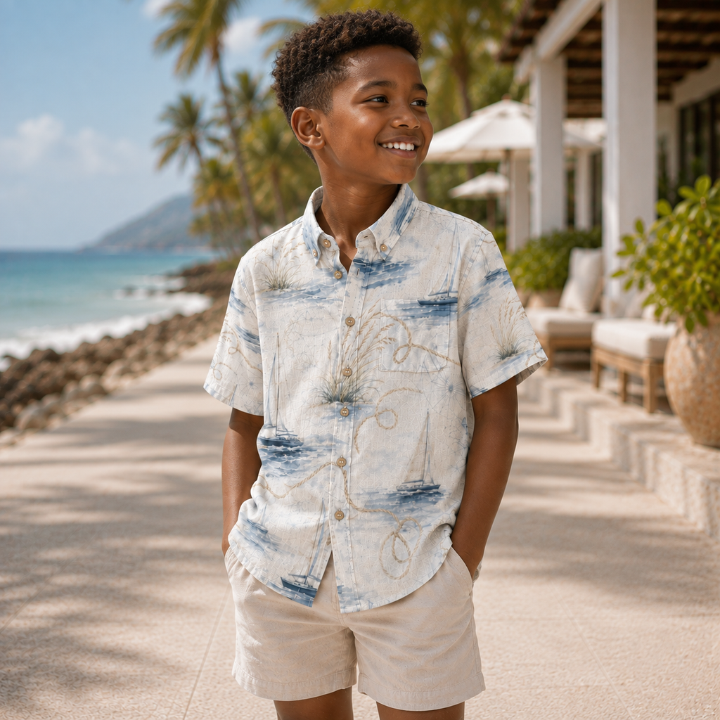 Salt and Sail Boy's Shirt