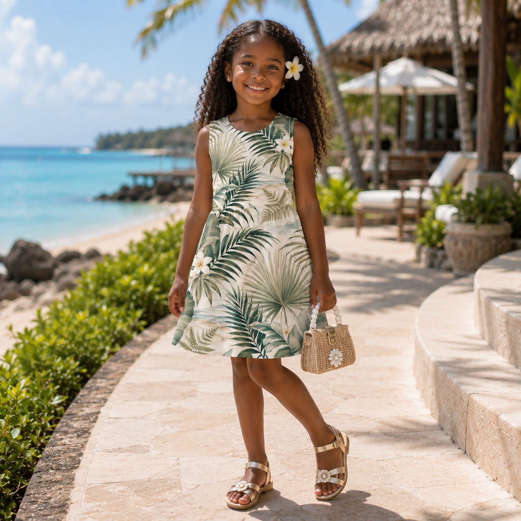 Coastal Canopy Girl's Dress