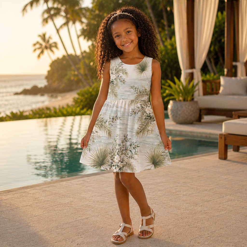 The Jardin Harbor Girls’ Dress