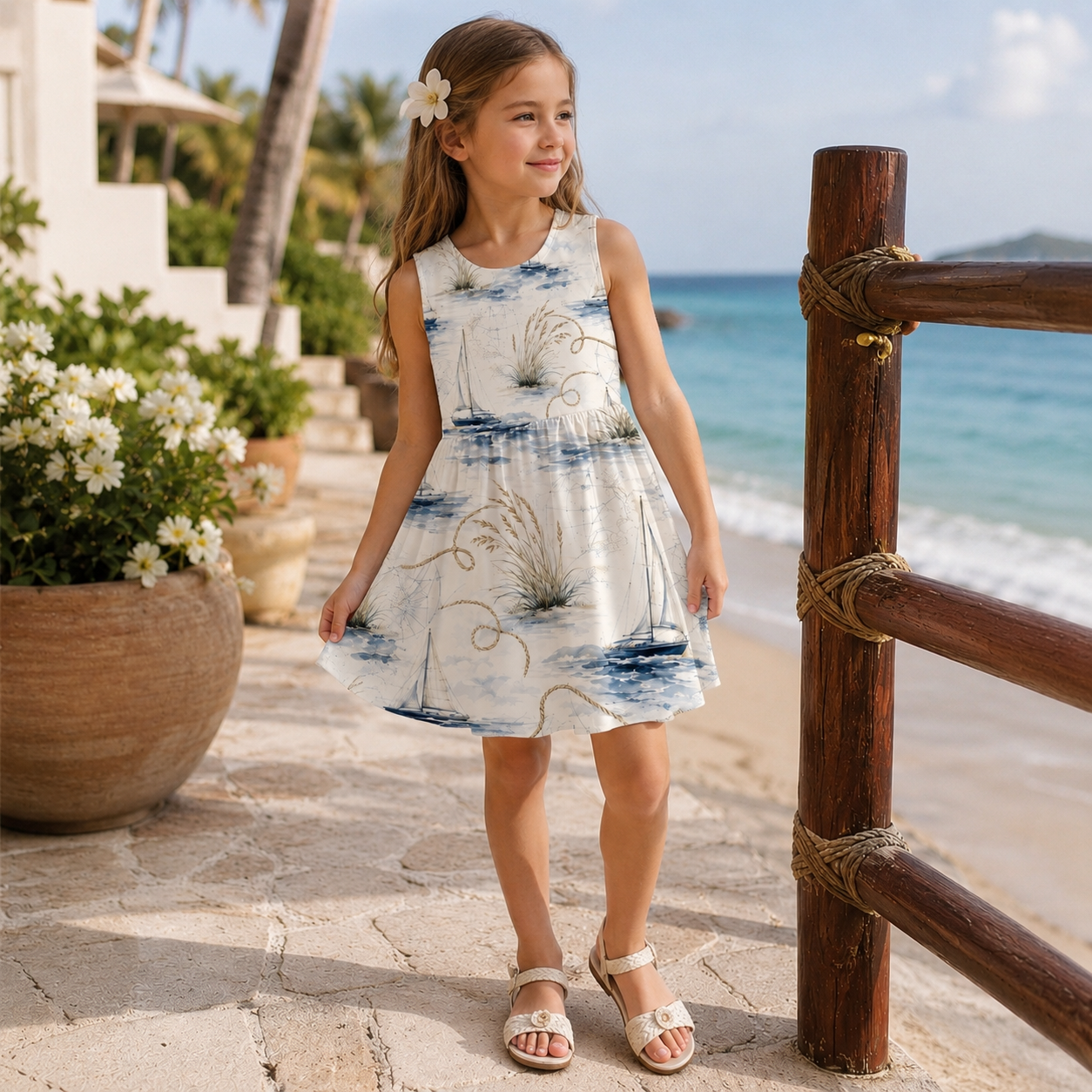 Salt and Sail Girl's Dress