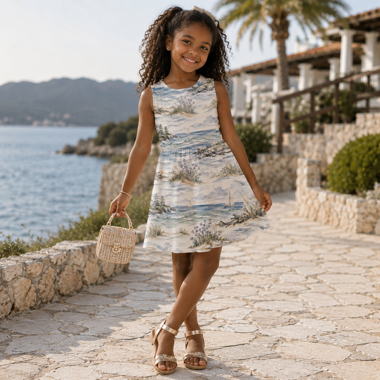 Cape Horizon Girls’ Dress