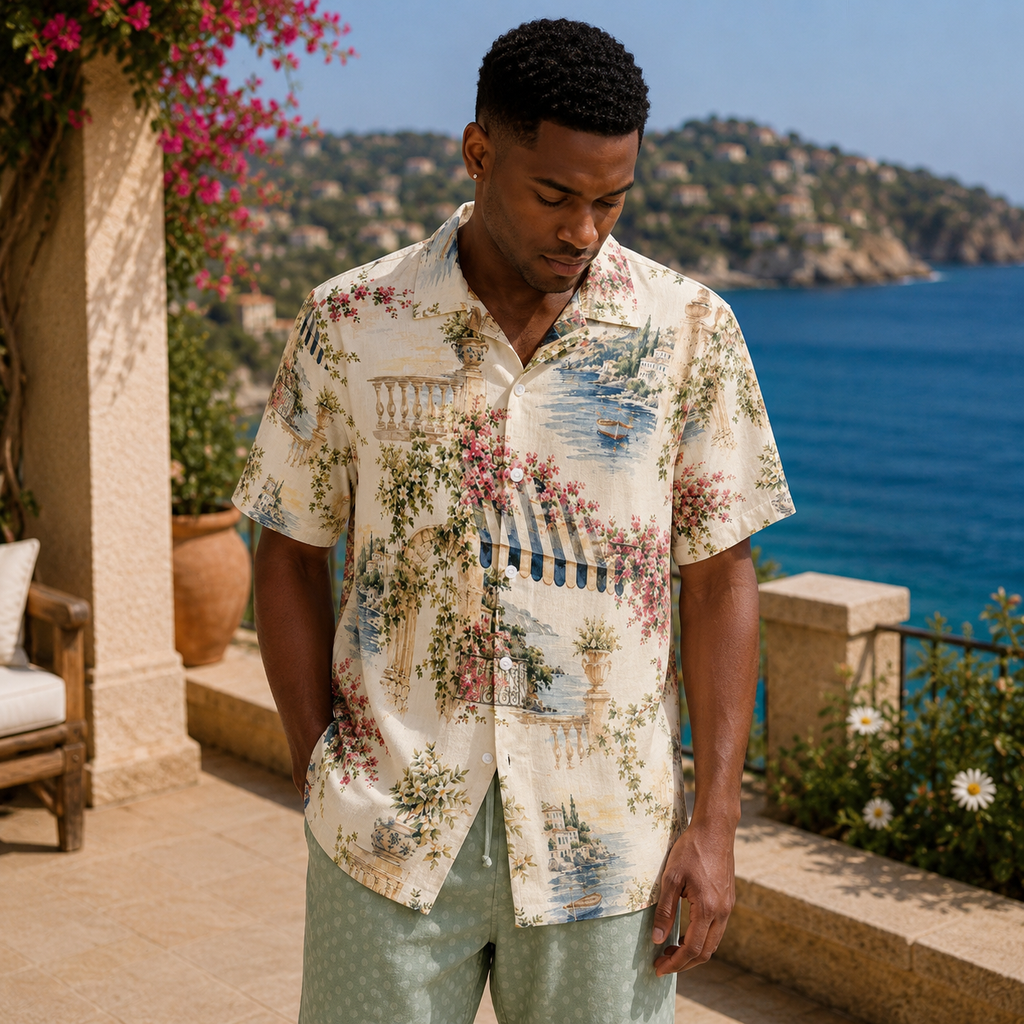 Portofino Terrace Men’s Shirt