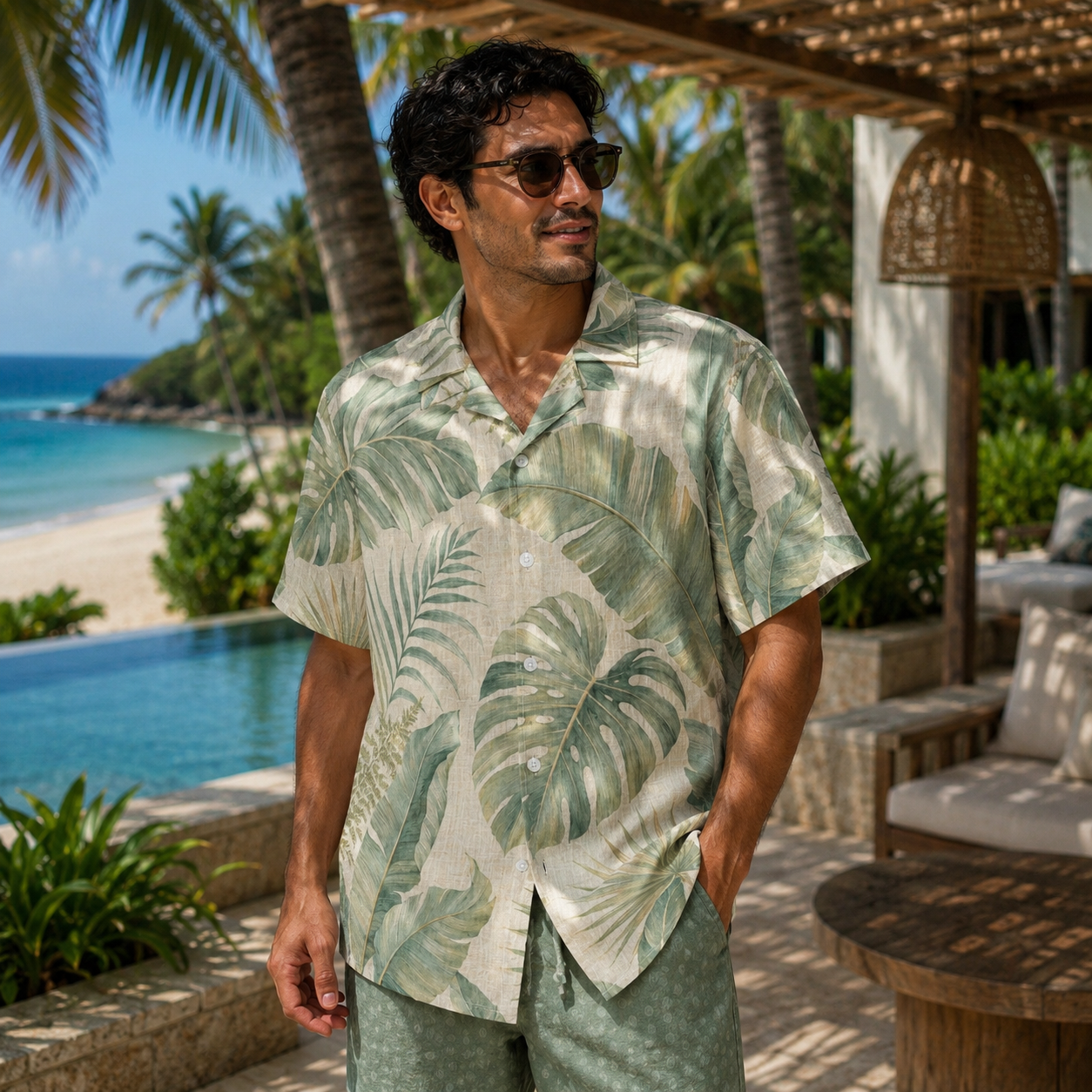 Sage Island House Men’s Shirt