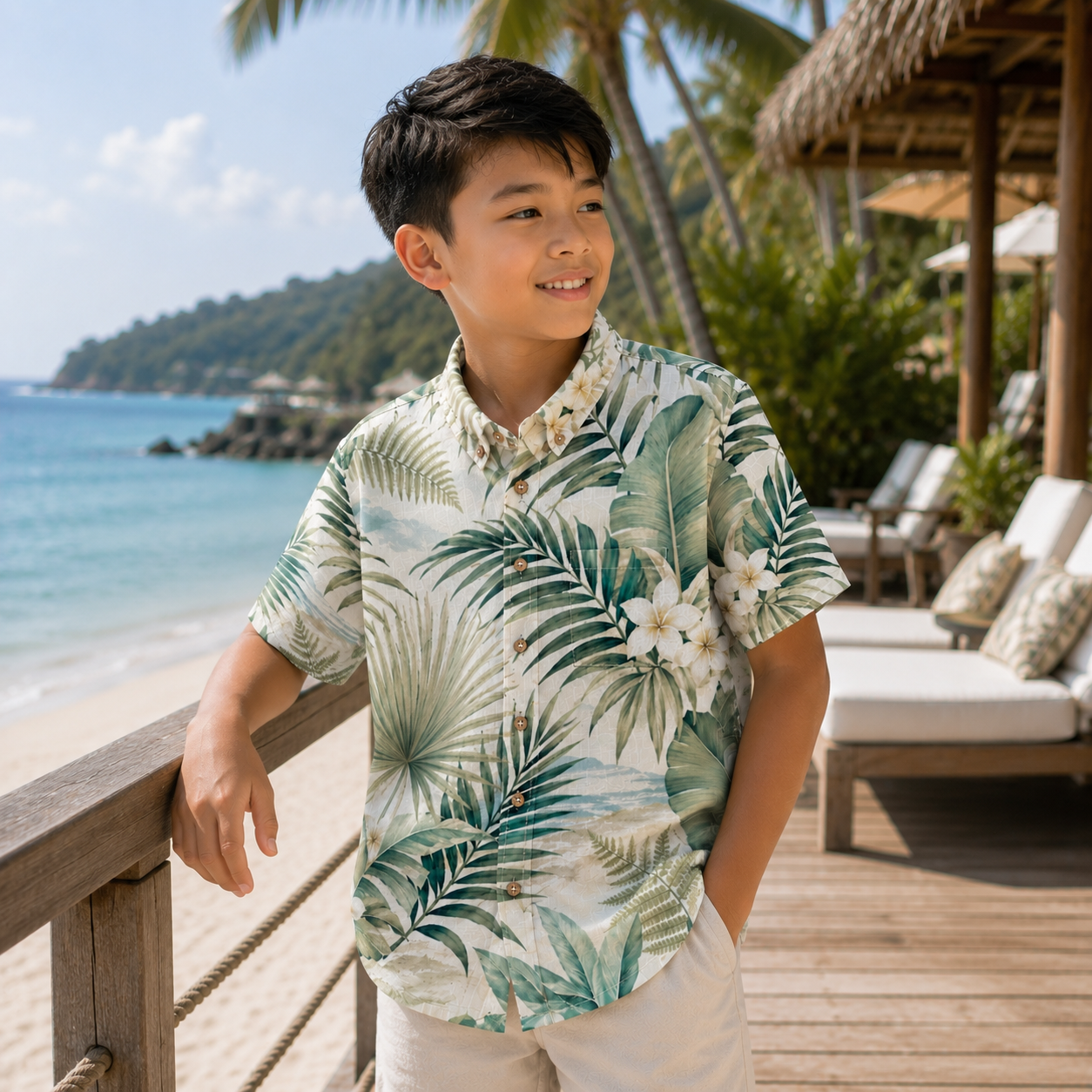 Coastal Canopy Boy's Shirt
