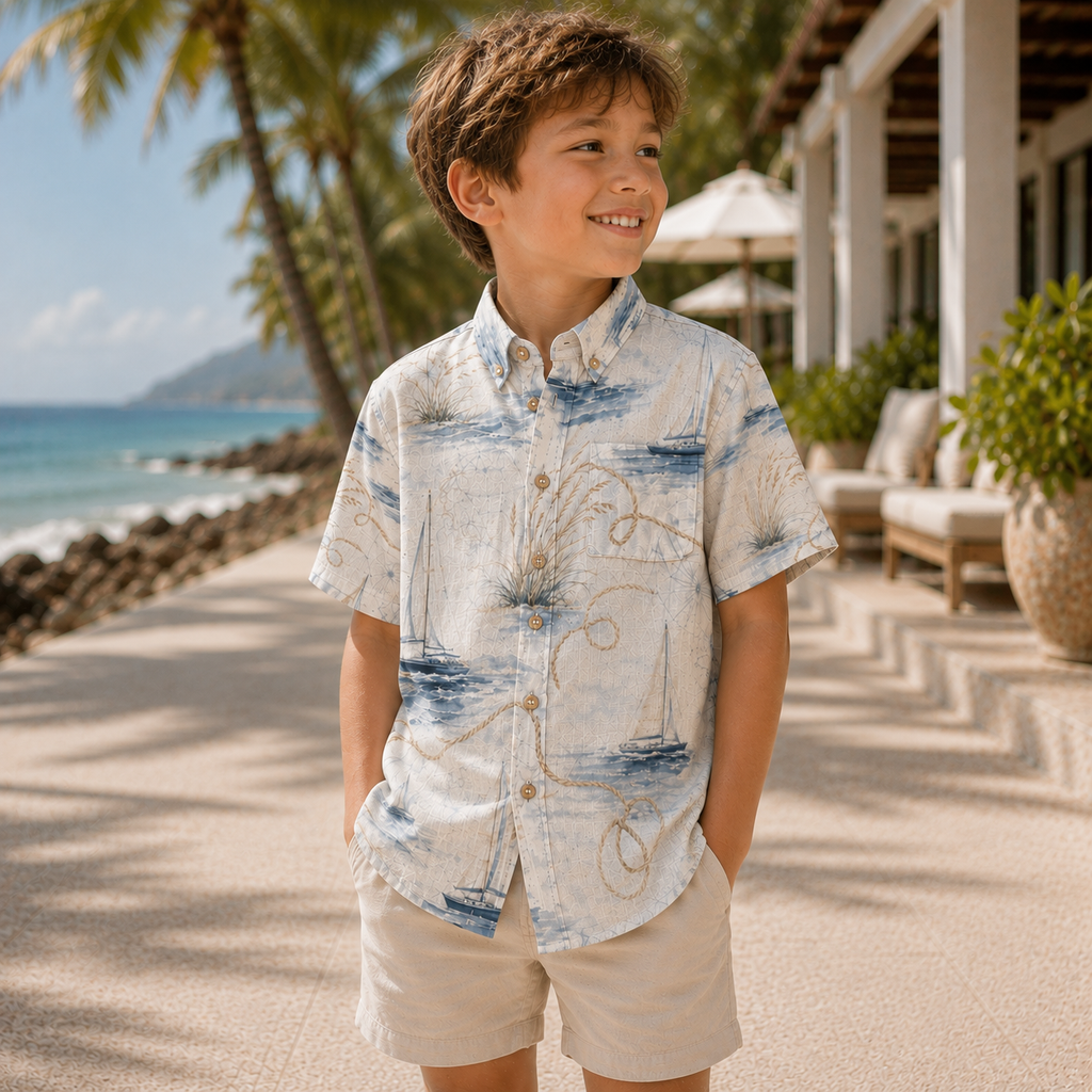 Salt and Sail Boy's Shirt