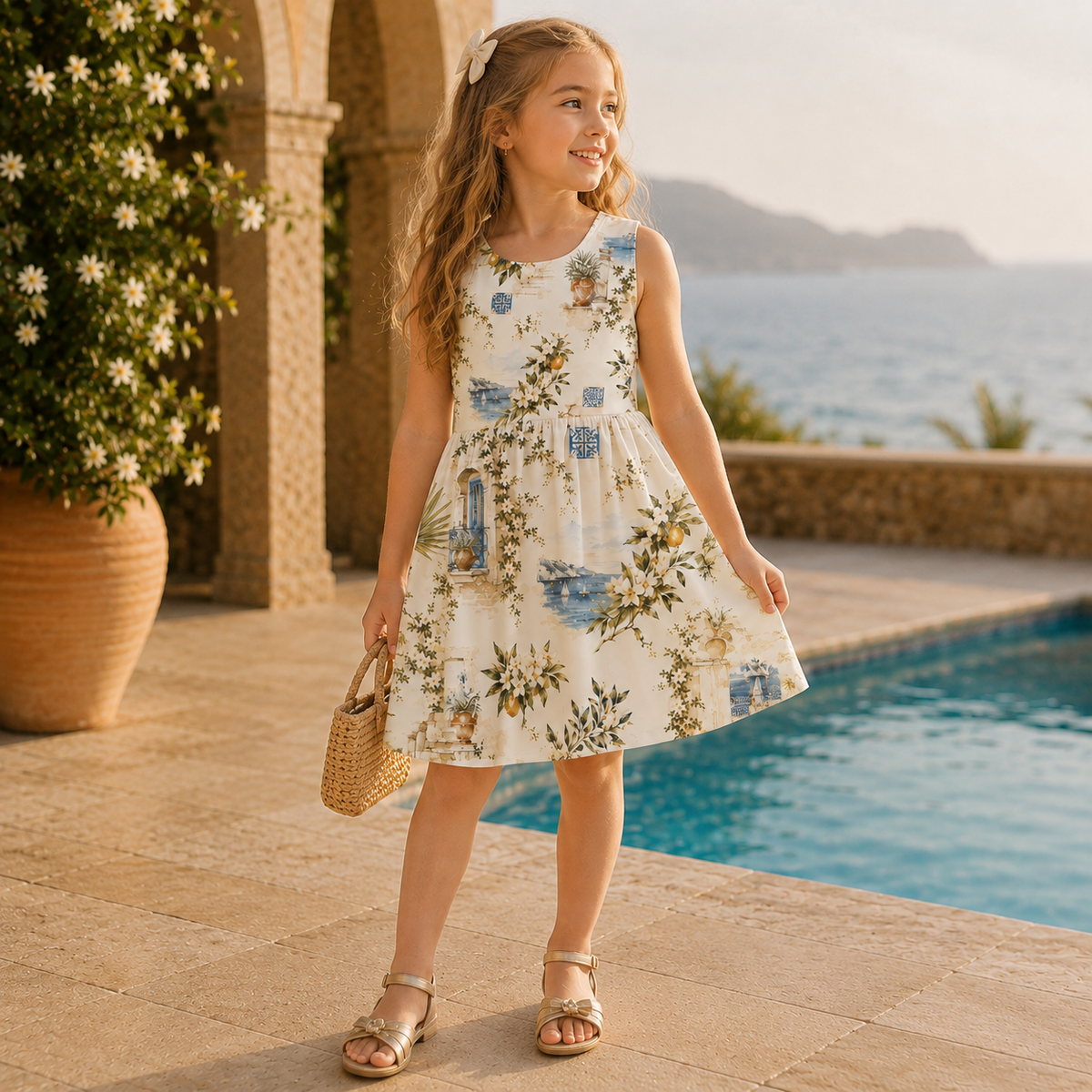 Villa Neroli Girls’ Dress