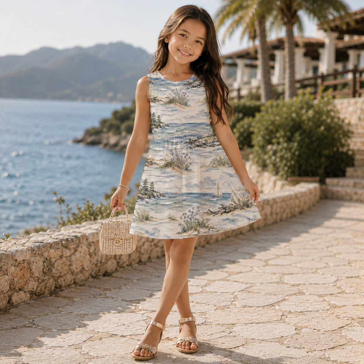 Cape Horizon Girls’ Dress