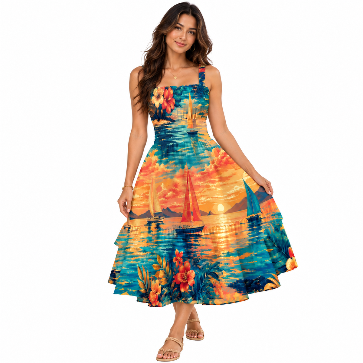 Sunset Regatta Women’s Sundress