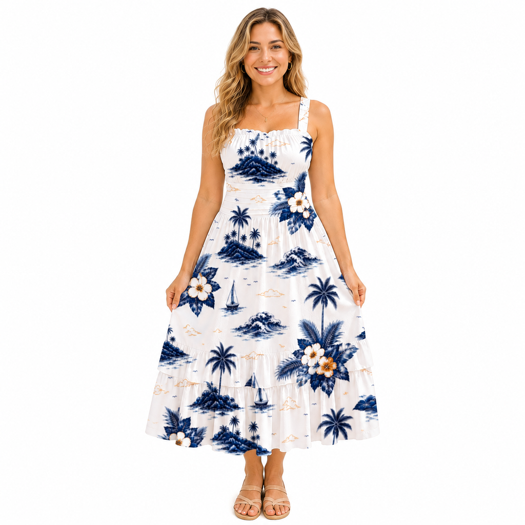 Harbor Bloom Women’s Sundress