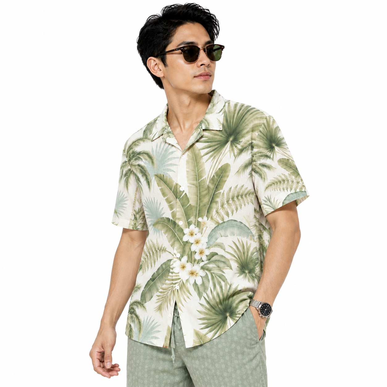 Palm Veranda Men’s Shirt