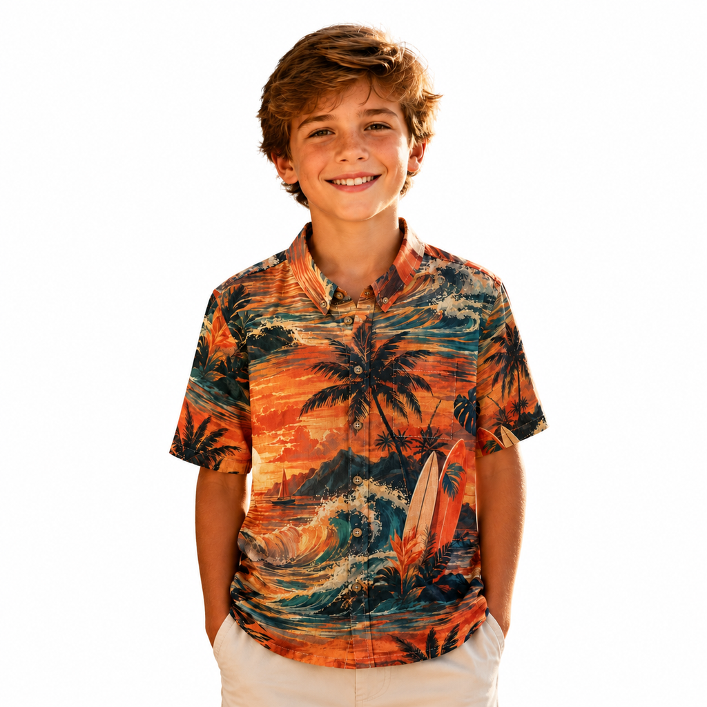 Sunset Session Escape Boy’s Shirt
