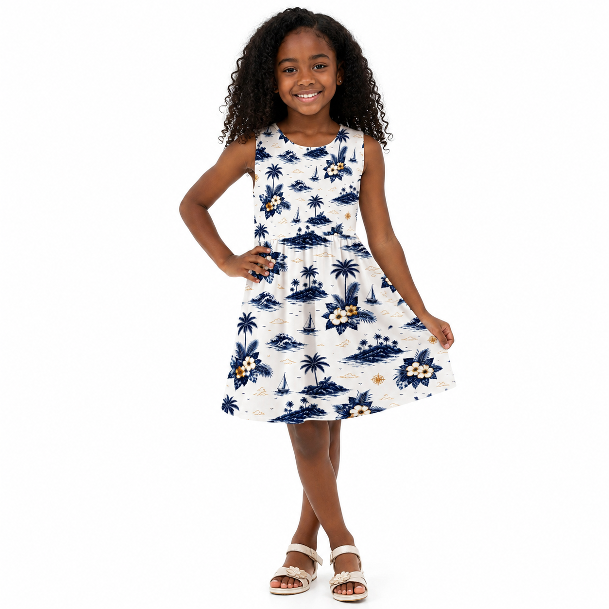 Harbor Bloom  Girls’ Dress