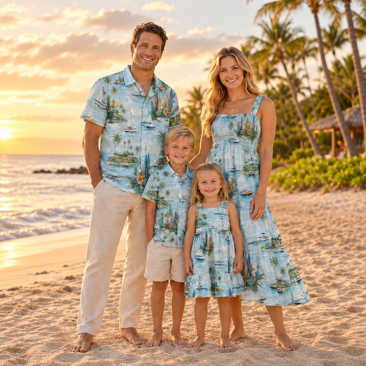 BUILD YOUR MARINA BREAK SHORES FAMILY LOOK